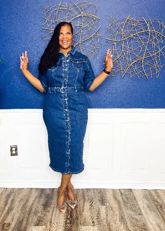 Denim Damsel Dress