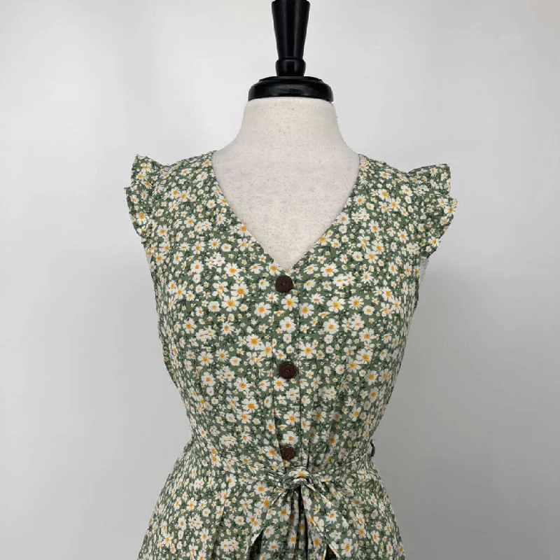 Monteau S/s Floral Dress