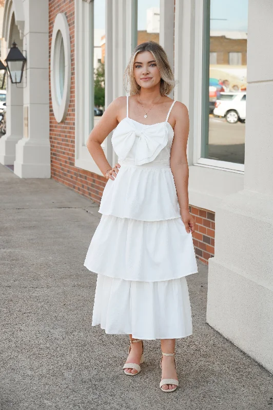 rox dress in white