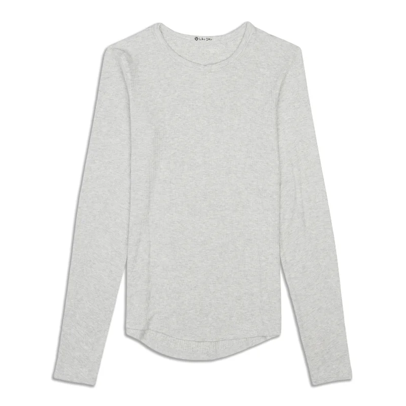 Hold Tight Long-Sleeve Shirt - Resale Cozy Loose Fit Short Sleeve