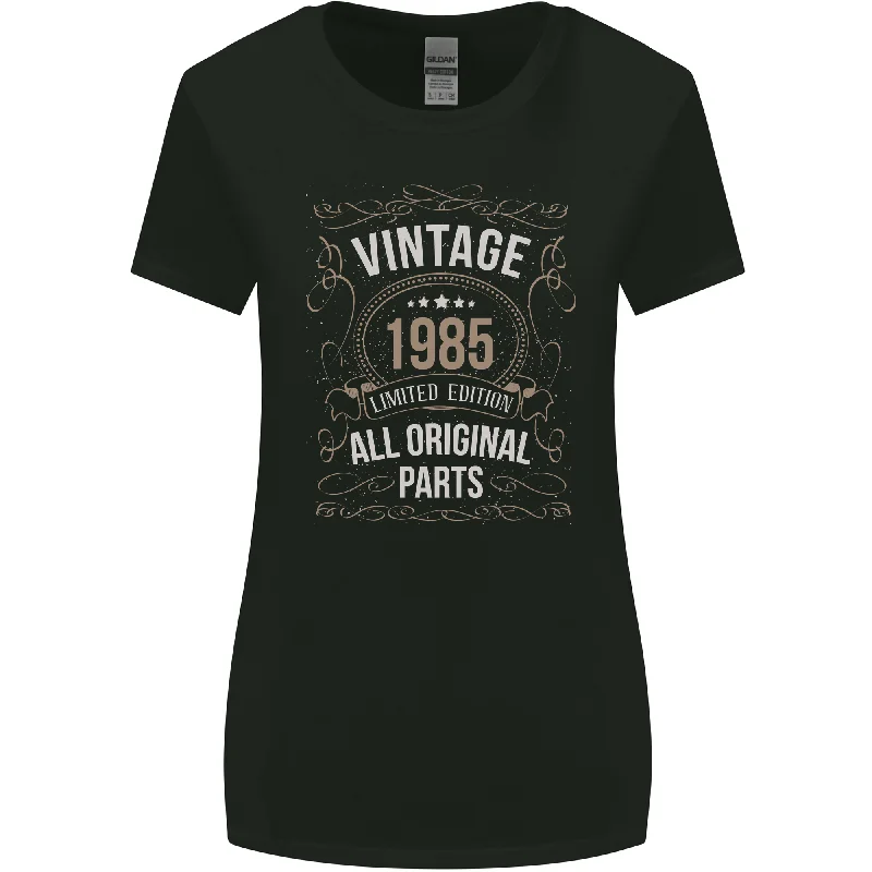38th Birthday Limited Edition 1985 Womens Wider Cut T-Shirt Lace Blend Ribbed Blend Corduroy Blend 38th Birthday Limited Edition 1985 Womens Wider Cut T-Shirt Lace Blend Ribbed Blend Corduroy Blend