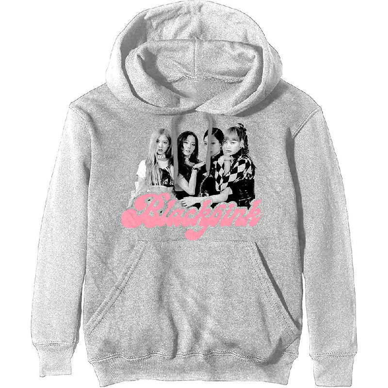 BlackPink Unisex Pullover Hoodie: Photo T-Shirt Satin Fabric Silk Fabric Chiffon Fabric BlackPink Unisex Pullover Hoodie: Photo T-Shirt Satin Fabric Silk Fabric Chiffon Fabric