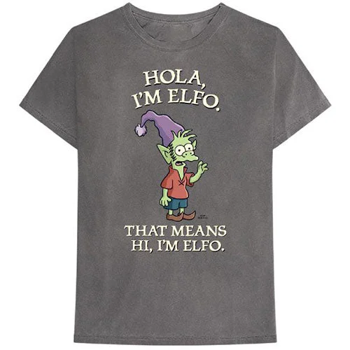 Disenchantment | Official Band T-Shirt | Hola I'm Elfo Mesh Blend Leather Blend Suede Blend Disenchantment | Official Band T-Shirt | Hola I'm Elfo Mesh Blend Leather Blend Suede Blend