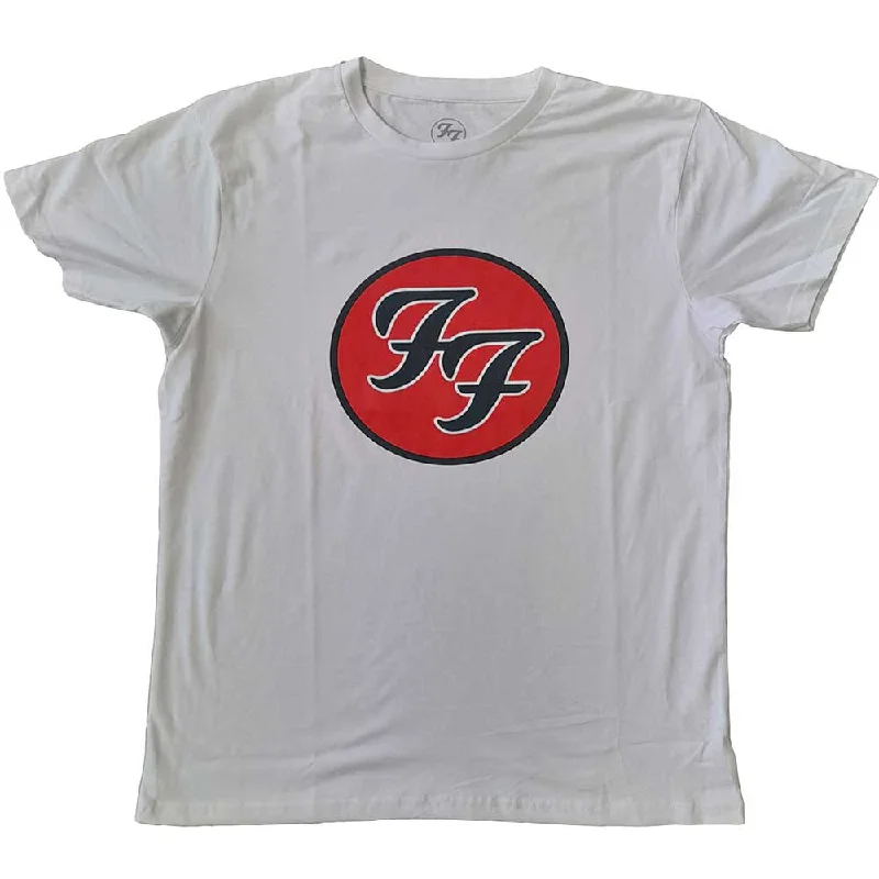 Foo Fighters | Official Band T-Shirt | FF Logo Zippered Front Buttoned Front Snap Front Foo Fighters | Official Band T-Shirt | FF Logo Zippered Front Buttoned Front Snap Front