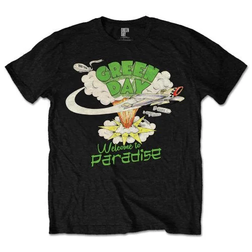 Green Day | Official Band T-Shirt | Welcome to Paradise Plaid T-Shirt Polka Dot Checkered Green Day | Official Band T-Shirt | Welcome to Paradise Plaid T-Shirt Polka Dot Checkered