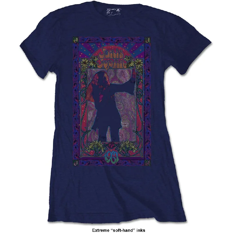 Janis Joplin T-Shirt: Paisley & Flowers Frame (Soft Hand Inks) Lace Blend Ribbed Blend Corduroy Blend Janis Joplin T-Shirt: Paisley & Flowers Frame (Soft Hand Inks) Lace Blend Ribbed Blend Corduroy Blend