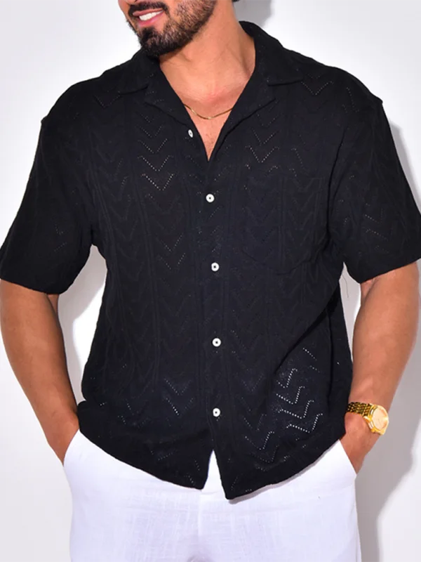 Men's knitted short-sleeved loose T-shirt street casual tops Fleece Fabric Down Fabric Feather Fabric Men's knitted short-sleeved loose T-shirt street casual tops Fleece Fabric Down Fabric Feather Fabric
