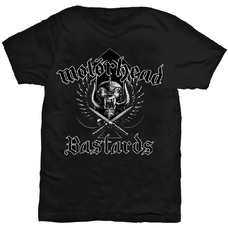 Motorhead | Official Band T-Shirt | Bastards Notch Collar Peter Pan Collar Cowl Neck Motorhead | Official Band T-Shirt | Bastards Notch Collar Peter Pan Collar Cowl Neck