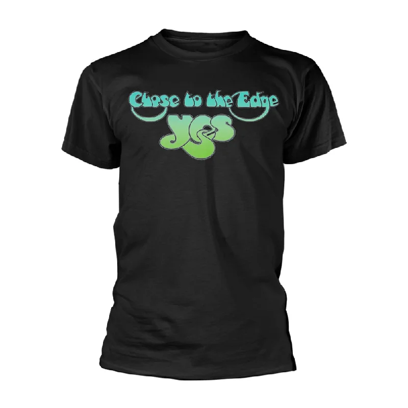 Yes Unisex T-shirt: Close To The Edge Beaded Sequined Faux Fur