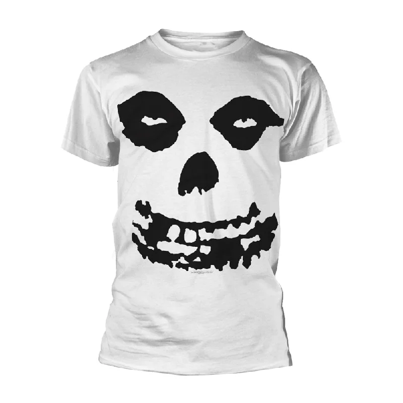 Misfits Unisex T-shirt: All Over Skull (back print) Graphic T-Shirt Round Neck Polyester Misfits Unisex T-shirt: All Over Skull (back print) Graphic T-Shirt Round Neck Polyester
