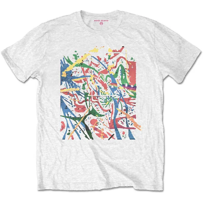 Pink Floyd | Official Band T-Shirt | Pollock Prism Terry Blend Velvet Blend Canvas Blend Pink Floyd | Official Band T-Shirt | Pollock Prism Terry Blend Velvet Blend Canvas Blend