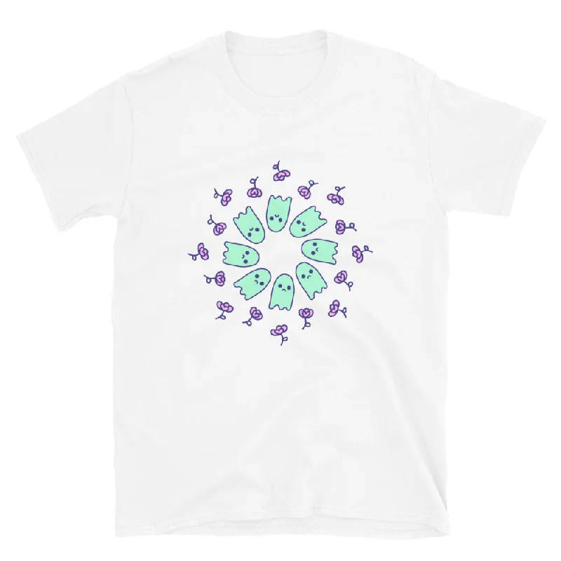 Sad Ghost Comic Circle Short-Sleeve Unisex T-Shirt Faux Fur Fabric Real Fur Fabric Shearling Fabric Sad Ghost Comic Circle Short-Sleeve Unisex T-Shirt Faux Fur Fabric Real Fur Fabric Shearling Fabric