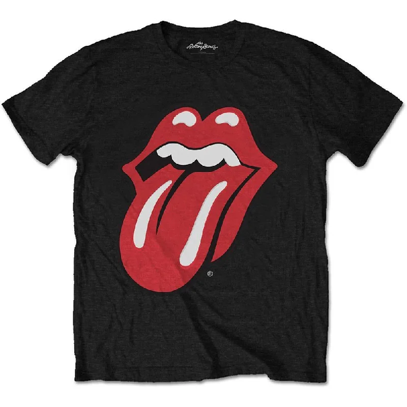 The Rolling Stones Kids T-Shirt: Classic Tongue Jersey Fabric Tulle Fabric Batik Fabric The Rolling Stones Kids T-Shirt: Classic Tongue Jersey Fabric Tulle Fabric Batik Fabric