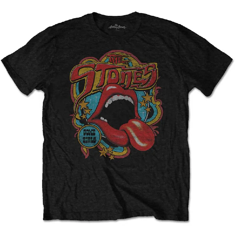 The Rolling Stones | Official Band T-Shirt | Retro 70s Vibe (Soft-Hand Inks) Knit Fabric Woven Fabric Fleece Fabric The Rolling Stones | Official Band T-Shirt | Retro 70s Vibe (Soft-Hand Inks) Knit Fabric Woven Fabric Fleece Fabric