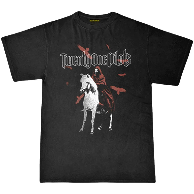 Twenty One Pilots | Official Band T-Shirt | Bishop Satin Blend Silk Blend Wool Blend Twenty One Pilots | Official Band T-Shirt | Bishop Satin Blend Silk Blend Wool Blend
