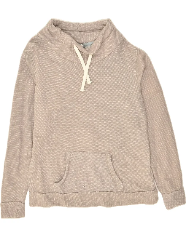 MOUNTAIN WAREHOUSE Womens Sweatshirt Jumper UK 14 Large Beige Hoodie with Side Slits Relaxed Casual MOUNTAIN WAREHOUSE Womens Sweatshirt Jumper UK 14 Large Beige Hoodie with Side Slits Relaxed Casual