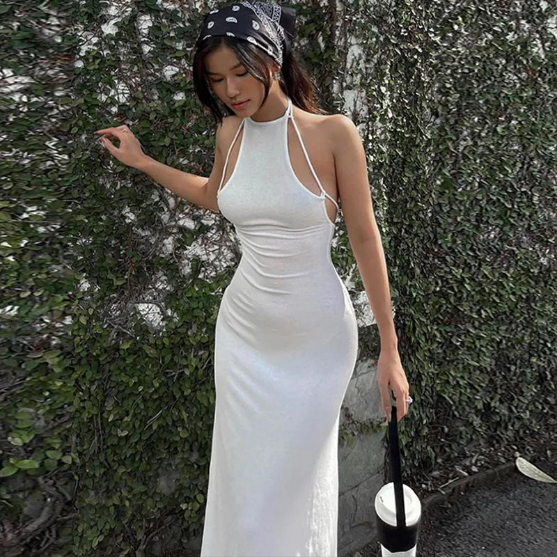 Lunivop Fashion Women Maxi Dress Halter Sexy Backless Strap Elegant Club Party Summer Holiday Outfits Sleeveless Long Prom Dresses Robe Comfortable Bohemian Maxi Dress Lunivop Fashion Women Maxi Dress Halter Sexy Backless Strap Elegant Club Party Summer Holiday Outfits Sleeveless Long Prom Dresses Robe Comfortable Bohemian Maxi Dress