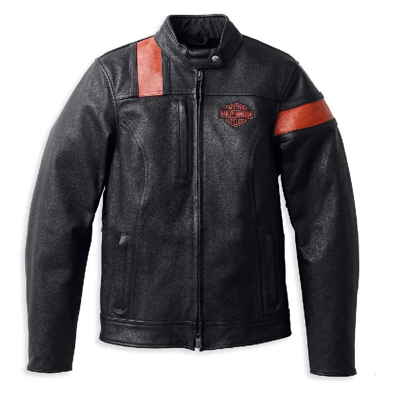 98005-22vw Harley WOMEN'S HWY-100 WATERPROOF LEATHER RIDING JACKET Striped Jacket Polka Dot Jacket Floral Jacket 98005-22vw Harley WOMEN'S HWY-100 WATERPROOF LEATHER RIDING JACKET Striped Jacket Polka Dot Jacket Floral Jacket