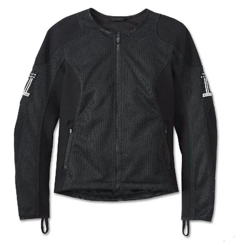 98197-24vw Harley WOMEN'S H-D SHIELD RIDING JACKET Zippered Jacket Buttoned Jacket Snapped Jacket 98197-24vw Harley WOMEN'S H-D SHIELD RIDING JACKET Zippered Jacket Buttoned Jacket Snapped Jacket