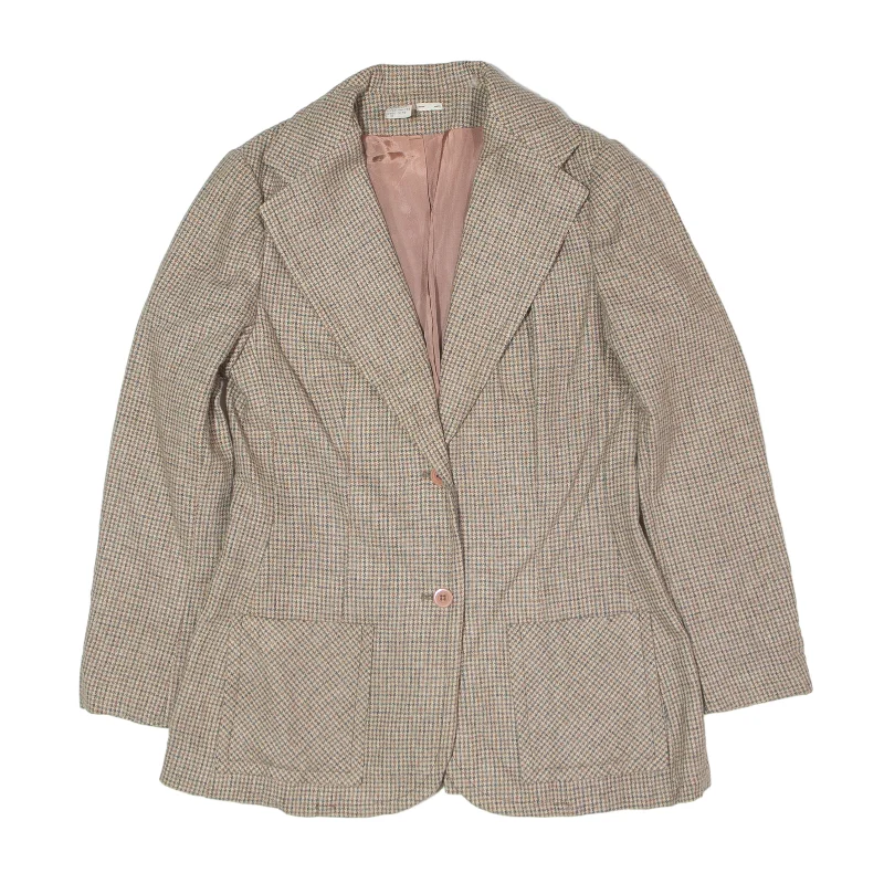 Blazer Jacket Cream Wool 80s Houndstooth Womens S Rayon Jacket Velvet Jacket Corduroy Jacket Blazer Jacket Cream Wool 80s Houndstooth Womens S Rayon Jacket Velvet Jacket Corduroy Jacket