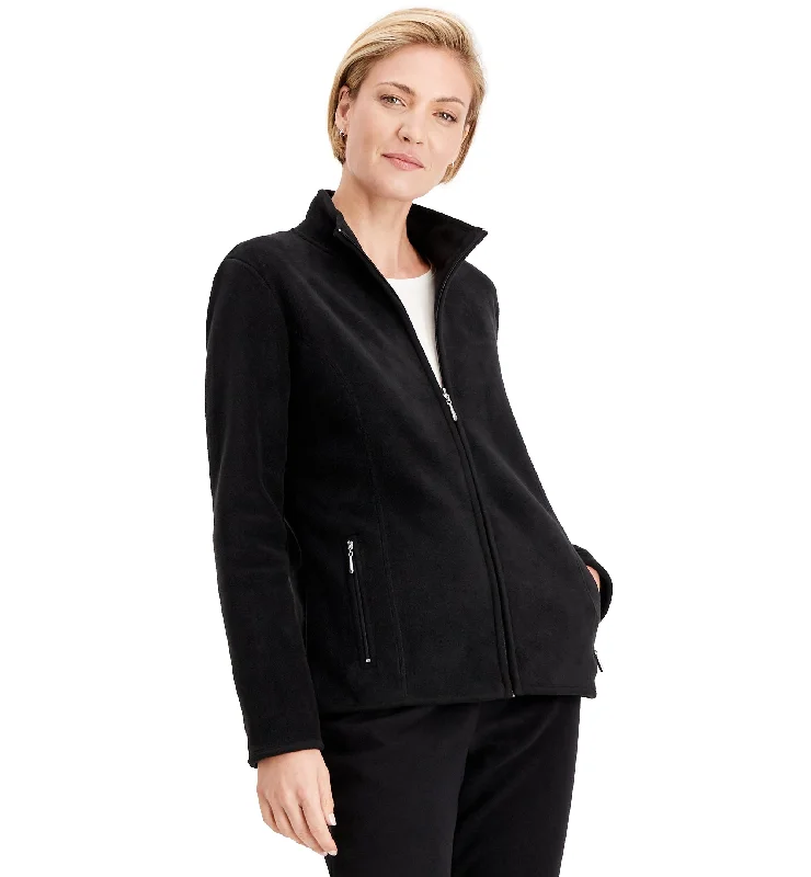 Karen Scott Sport Zip Up Zeroproof Fleece Jacket Cotton Jacket Linen Jacket Terry Jacket Karen Scott Sport Zip Up Zeroproof Fleece Jacket Cotton Jacket Linen Jacket Terry Jacket