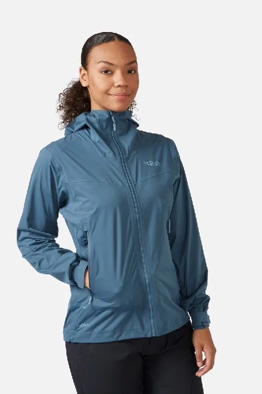 Rab Kinetic 2.0 Waterproof Jacket Women's Belted Jacket Elasticated Jacket Padded Jacket Rab Kinetic 2.0 Waterproof Jacket Women's Belted Jacket Elasticated Jacket Padded Jacket