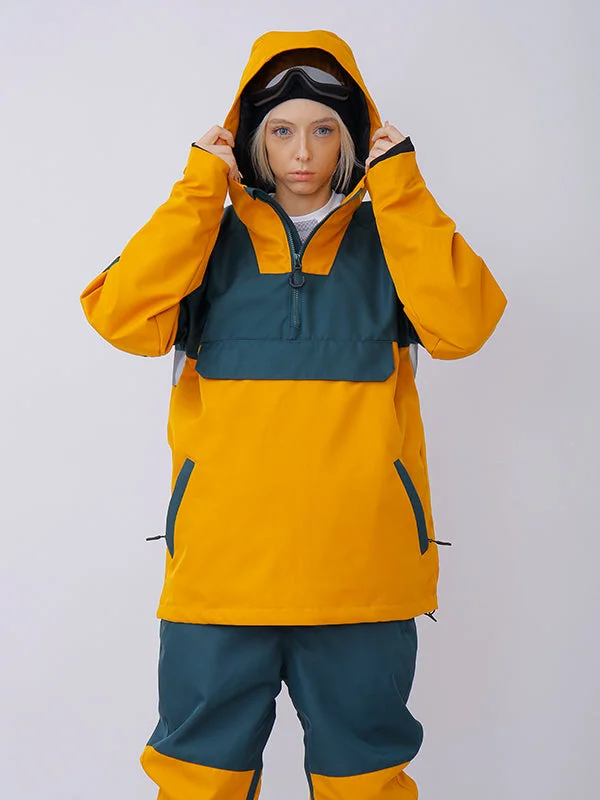 Women's Snowverb Alpine Ranger Colorblock Anorak Snow Jacket-SALE Trench Coat Raincoat Waterproof Jacket Women's Snowverb Alpine Ranger Colorblock Anorak Snow Jacket-SALE Trench Coat Raincoat Waterproof Jacket